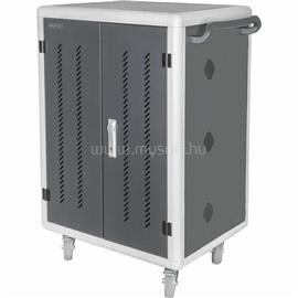 ASSMANN CHARGINGTROLLEY UV-C DATA SYNC 30 CHARGEBASES 3962CM 156 BLK NS DN-45005 small