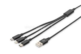 ASSMANN Digitus AK-300160-010-S USB-A átalakító kábel 1m Fekete AK-300160-010-S small