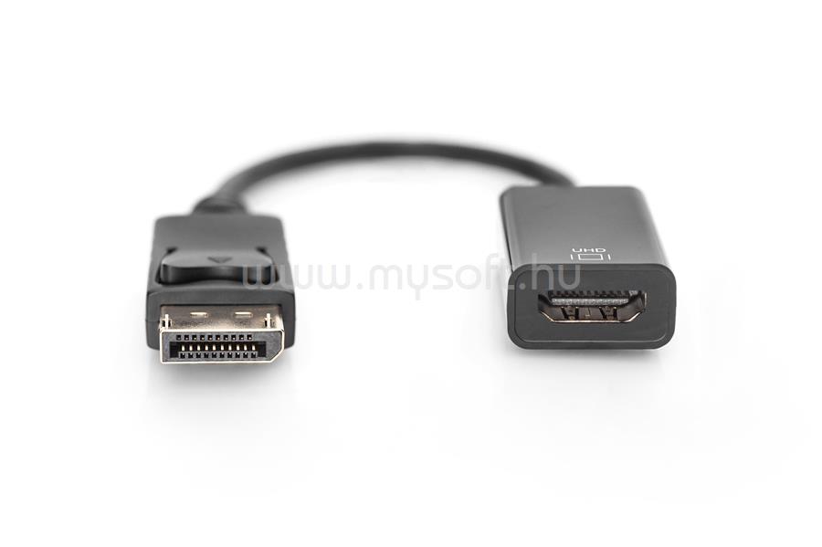 ASSMANN Digitus AK-340415-002-S video átalakító kábel 0,2 M DisplayPort/HDMI A Fekete