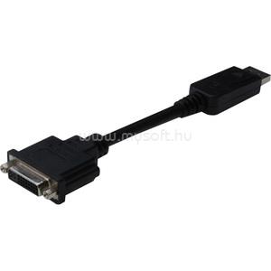 ASSMANN DISPLAYPORT ADAPTER CABLE,0,15M DP/ST-DVI-I(24+5)/BU