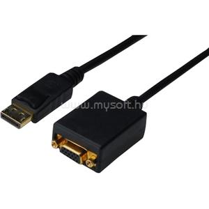 ASSMANN DISPLAYPORT ADAPTER CABLE DP/M-HD15/F, 0,15M