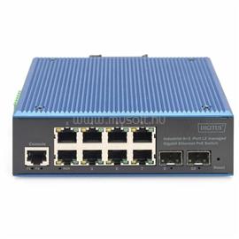 ASSMANN INDUST 8+2PORT E POE SWITCH L2MANAG 8XGE RJ452 SFP PORT POE IN DN-651157 small