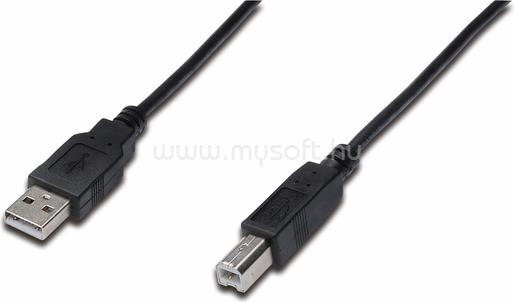 ASSMANN USB 2.0 type A - B M/M 1.0m kábel