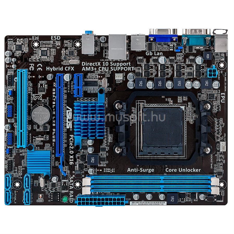 ASUS alaplap M5A78L-M LX3 PLUS (AM3+, mATX)