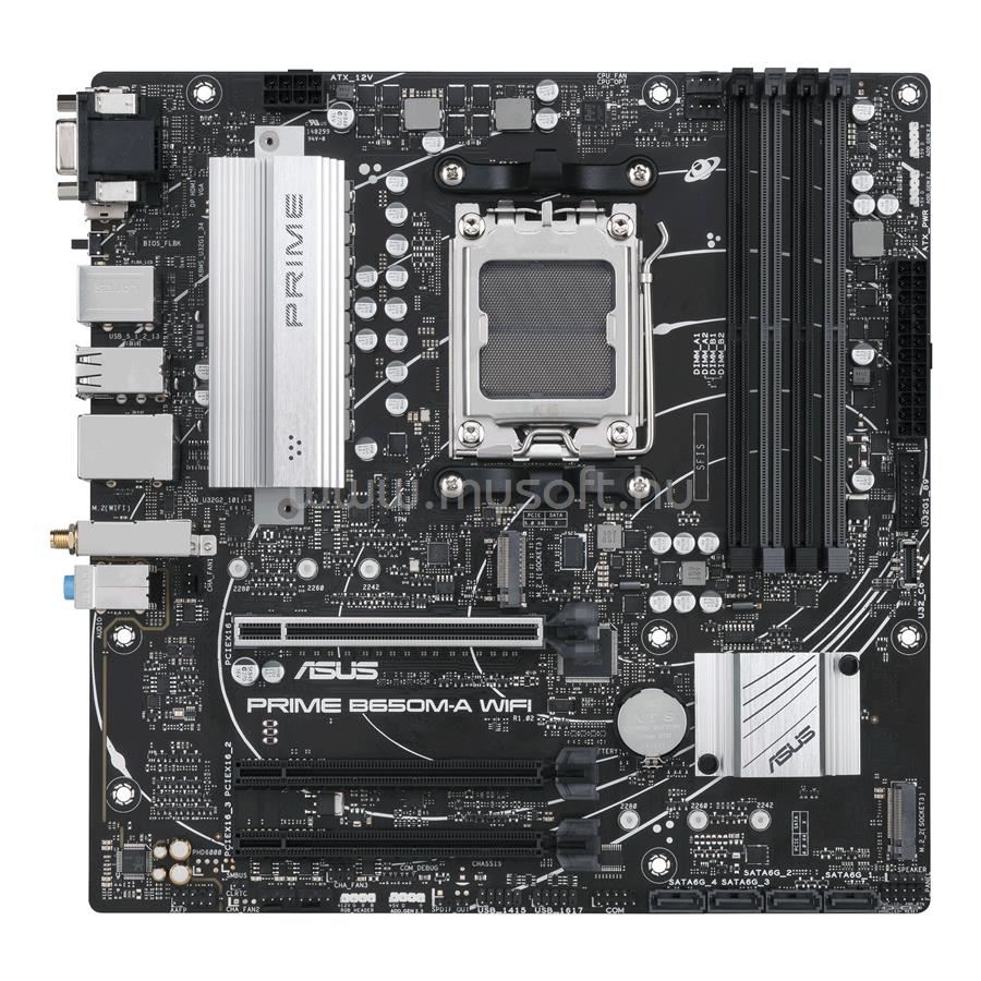 ASUS alaplap PRIME B650M-A WIFI (AM5, mATX)