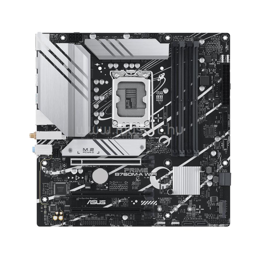 ASUS alaplap PRIME B760M-A WIFI (LGA1700, mATX)