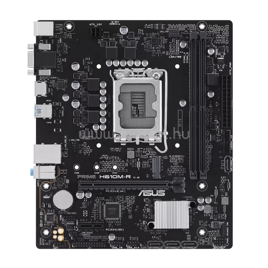 ASUS alaplap PRIME H610M-R-SI (LGA1700, mATX)