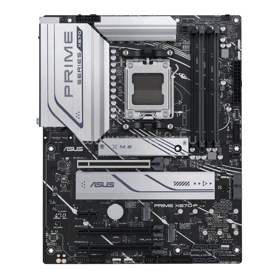 ASUS alaplap PRIME X670-P (AM5, ATX)