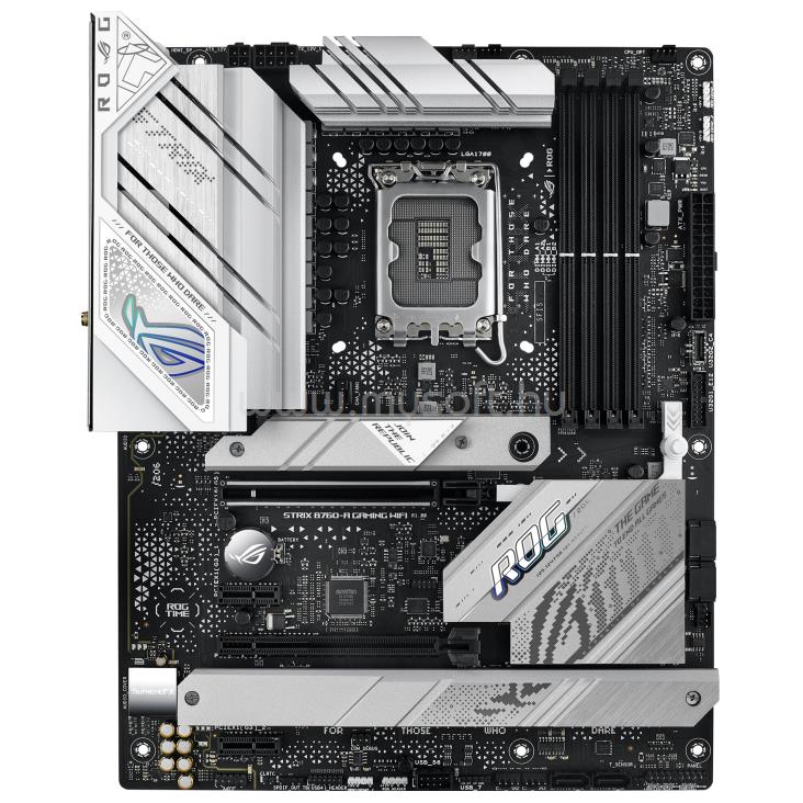 ASUS alaplap ROG STRIX B760-A GAMING WIFI (LGA1700, ATX)