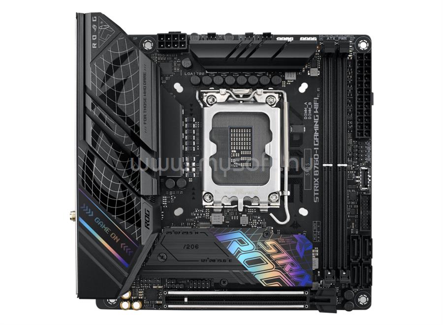 ASUS alaplap ROG STRIX B760-I GAMING WIFI (LGA1700, mini-ITX)