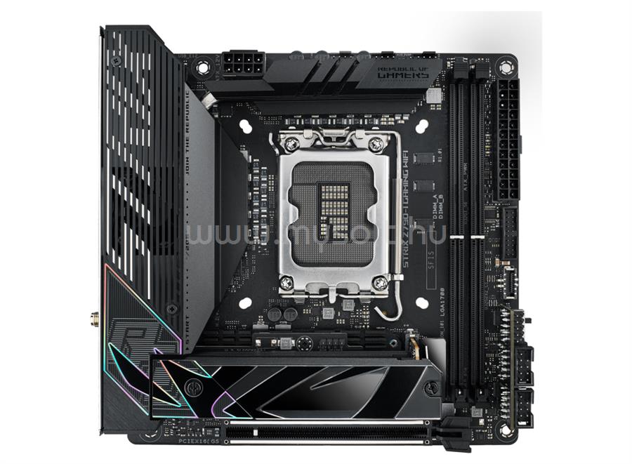 ASUS alaplap ROG STRIX Z790-I GAMING WIFI (LGA1700, mini-ITX)