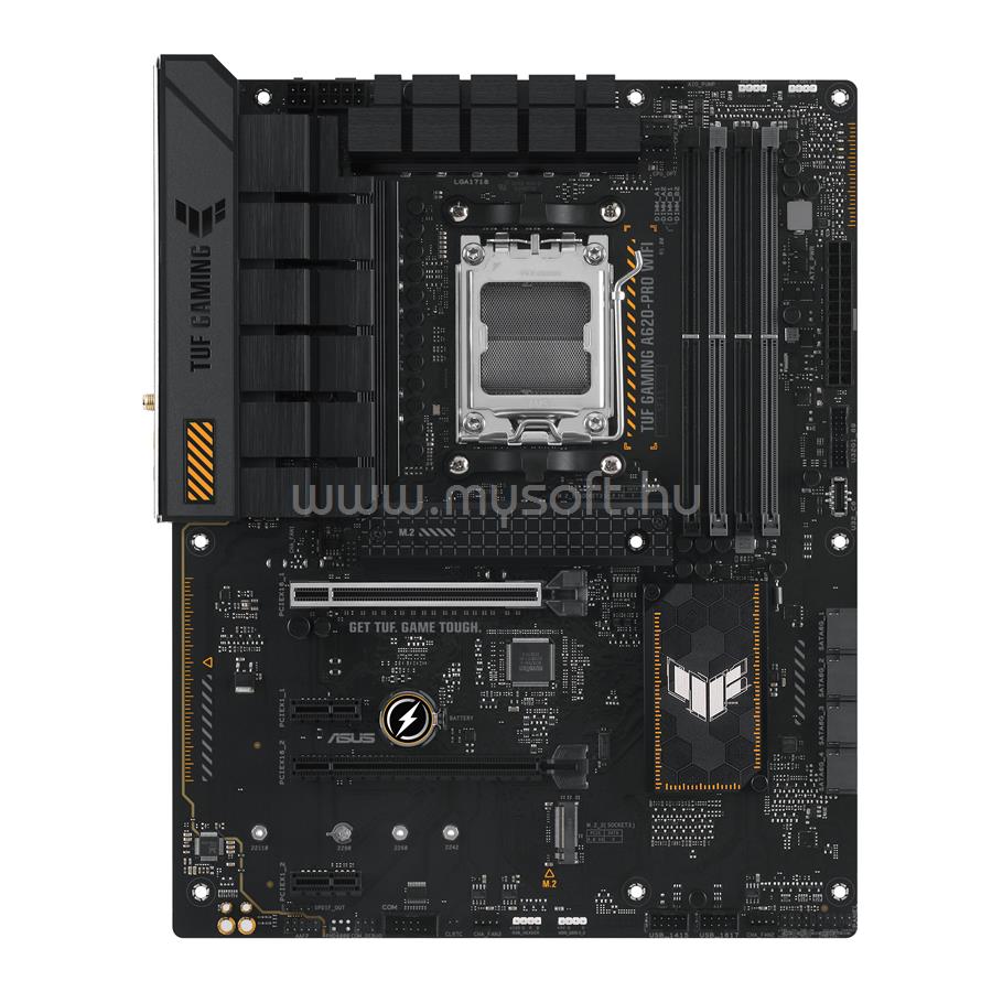ASUS alaplap TUF GAMING A620-PRO WIFI (AM5, ATX)