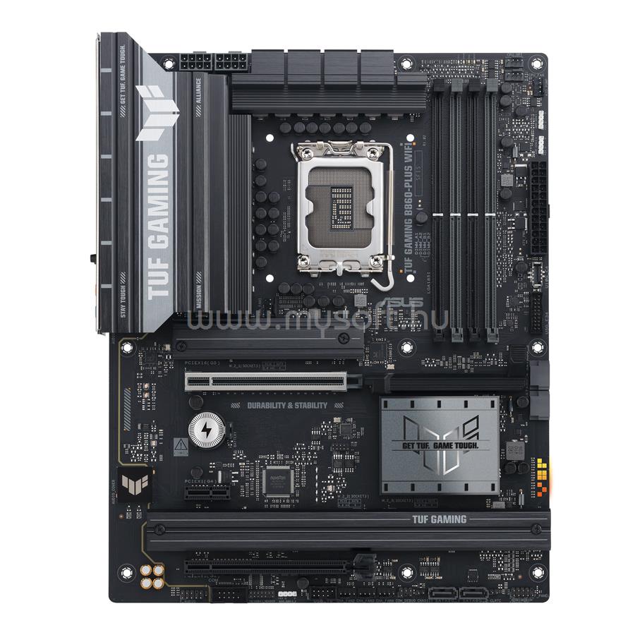 ASUS alaplap TUF GAMING B860-PLUS WIFI (LGA1851, ATX)