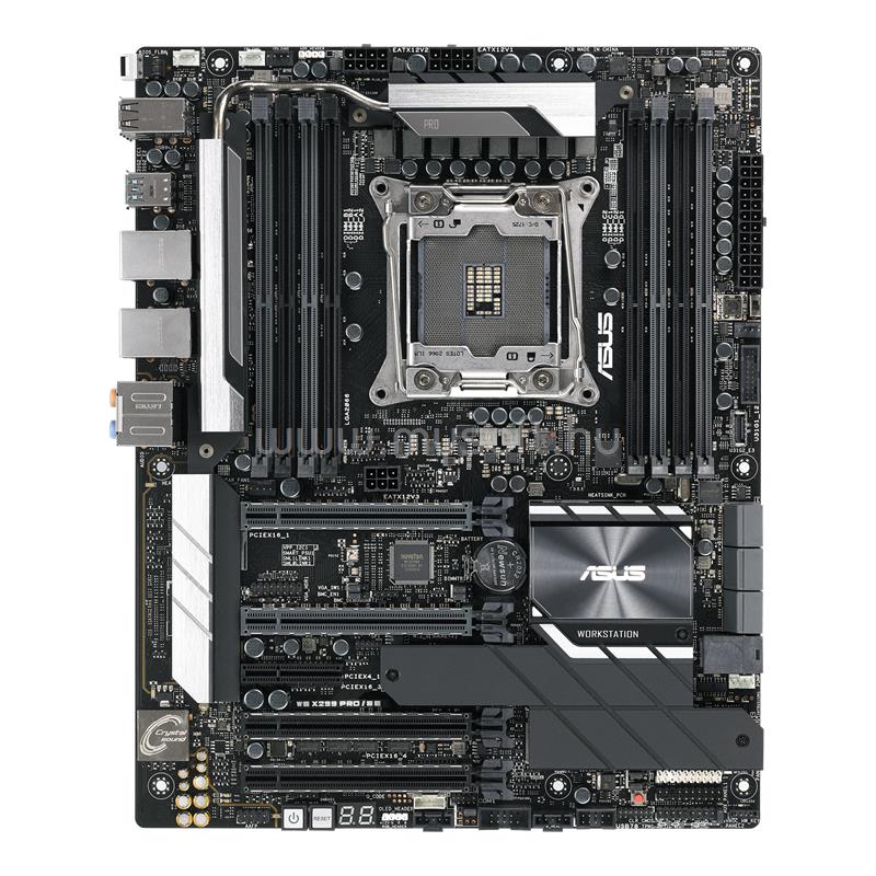 ASUS alaplap WS X299 PRO/SE (LGA2066, ATX)