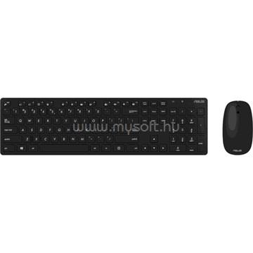 ASUS Desktop W5000 vezeték nélküli billentyűzet + egér (magyar, fekete)