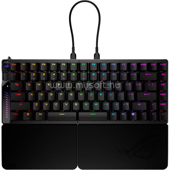 ASUS ROG Falcata Ace HFX V2 vezetékes/vezeték nélküli billentyűzet angol lokalizáció (fekete)