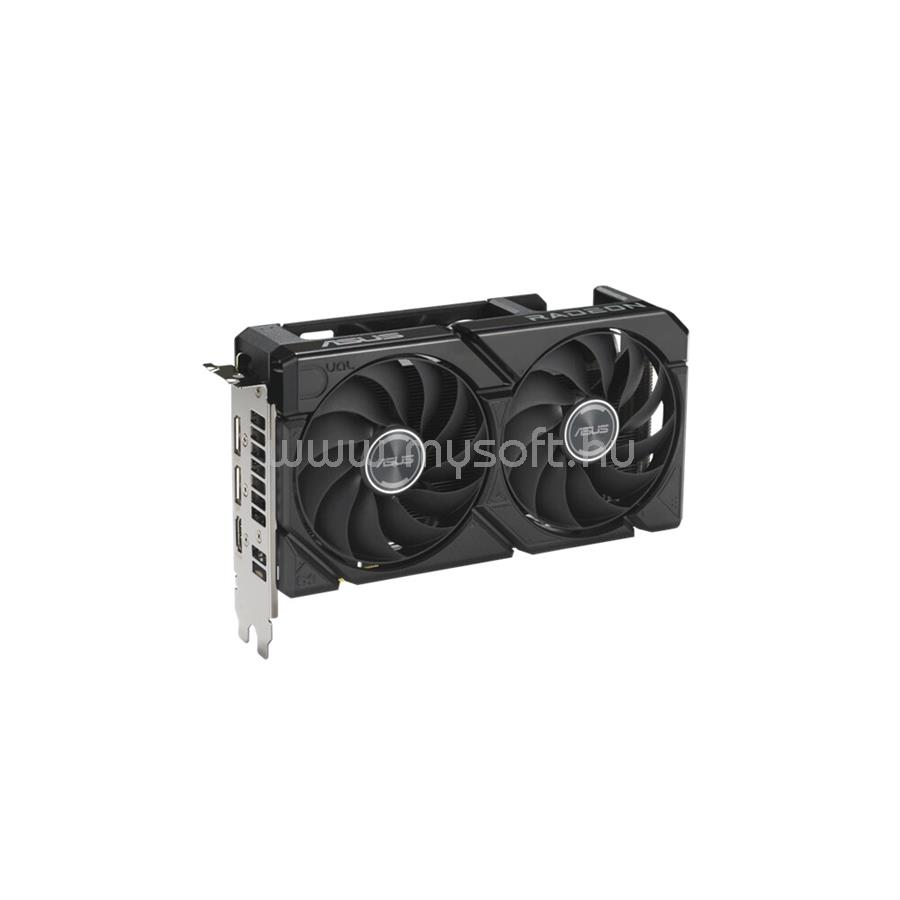 ASUS Dual Radeon RX 9060 XT 16GB GDDR6 videokártya