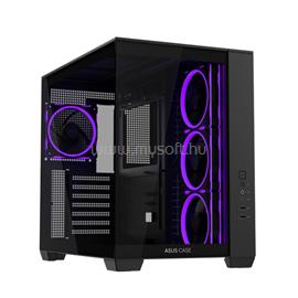 ASUS Ház A32 Plus, Tápegység nélkül, Fekete, Üvegfalú A32_PLUS/BK/TG/ARGB small