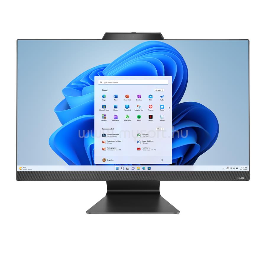 ASUS M3702WFA All-In-One PC Touch (Black)