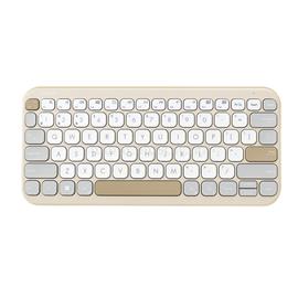 ASUS Marshmallow KW100 vezeték nélküli billentyűzet (magyar, Oat Milk) KW100_KEYBOARD/BG/HU/81//3BT small