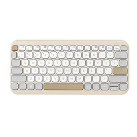 ASUS Marshmallow KW100 vezeték nélküli billentyűzet (magyar, Oat Milk) KW100_KEYBOARD/BG/HU/81//3BT small