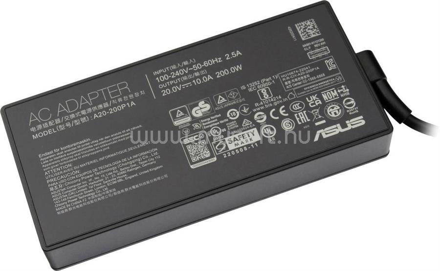 ASUS Netzteil  Notebook tápegység 200 W 20 V 10 A (0A001-01120600)