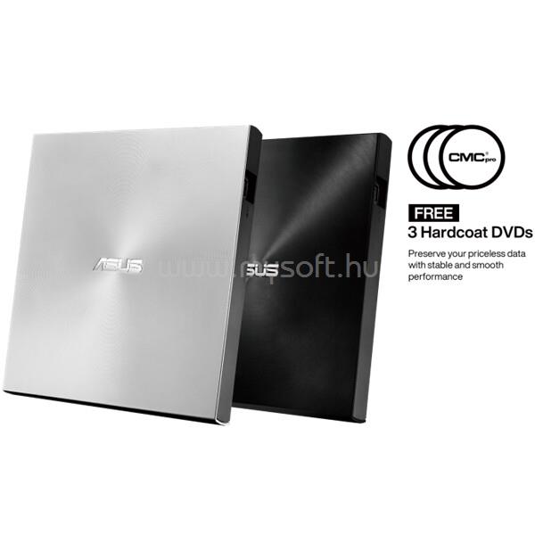 ASUS ODD DVD ÍRÓ külső (ZenDrive) SDRW-08U7C-U fekete USB-C Ultra Slim