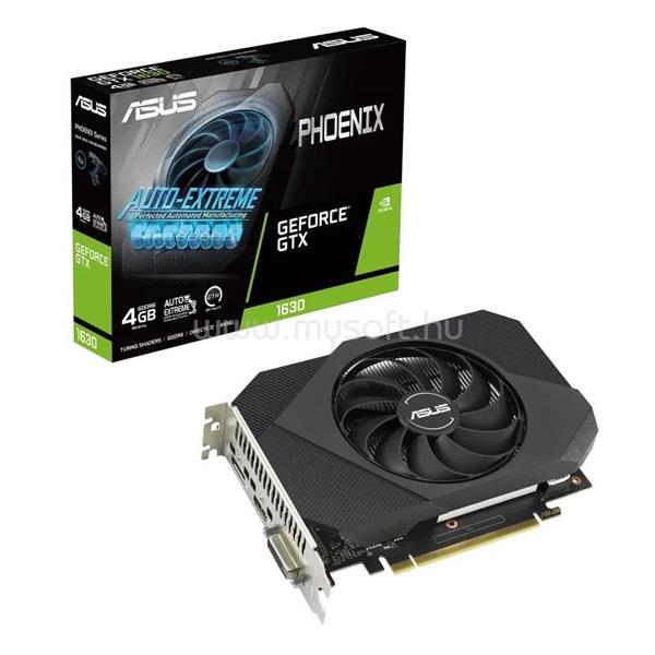 ASUS Videokártya nVidia PH-GTX1630-4G 4GB GDDR6