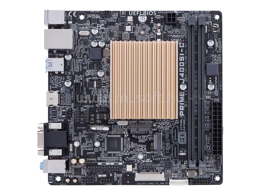 ASUS alaplap PRIME J4005I-C (mini-ITX)