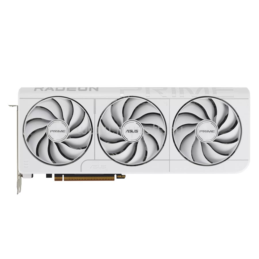ASUS Prime Radeon RX 9070 XT White OC Edition 16GB GDDR6 Graphics Card PCIe 5.0 HDMI 2.1 DisplayPort 2.1a