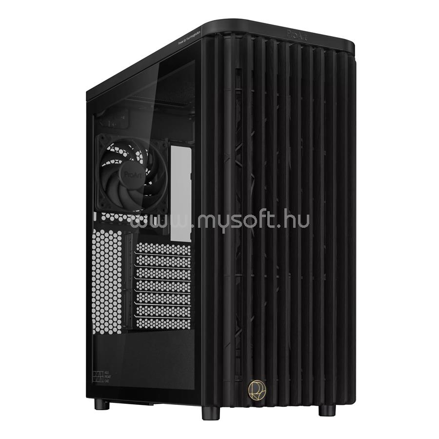 ASUS PROART PA401 TG PWM fekete (táp nélküli) ablakos ATX ház