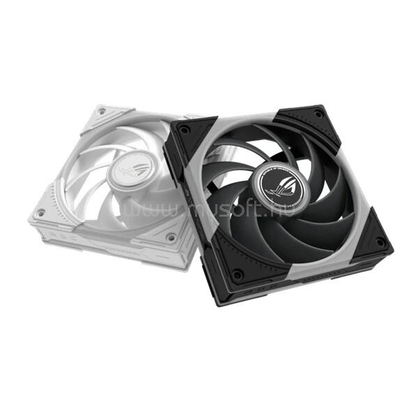 ASUS Rendszerhűtő Ventilátor ROG EURUX GR120 ARGB, 12cm, fehér