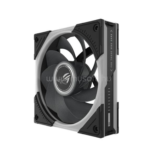 ASUS Rendszerhűtő Ventilátor ROG EURUX GR120 ARGB Reverse, 12cm, fekete
