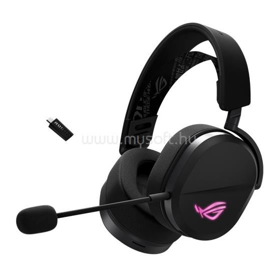ASUS ROG Pelta Tri-mode RGB vezeték nélküli gamer headset