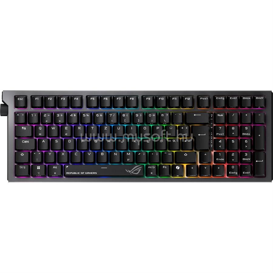 ASUS ROG Strix Morph 96 vezeték nélküli billentyűzet - HU