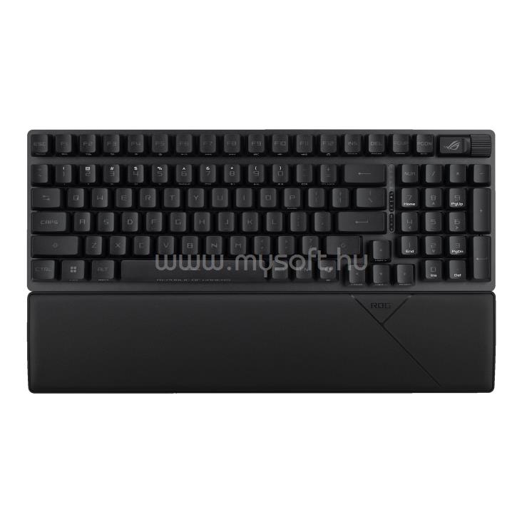 ASUS ROG Strix Scope II 96 RX vezeték nélküli billentyűzet angol lokalizáció (fekete)