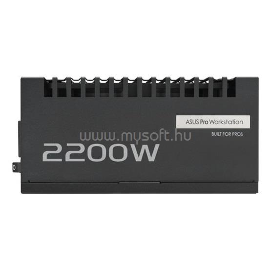ASUS Pro WS 2200W 80+ Platinum tápegység - moduláris - ASUS-PRO-WS-2200P