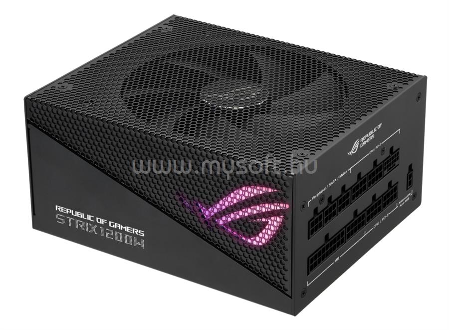 ASUS tápegység ROG-STRIX-1200G-AURA-GAMING 1200W moduláris 80+ Gold