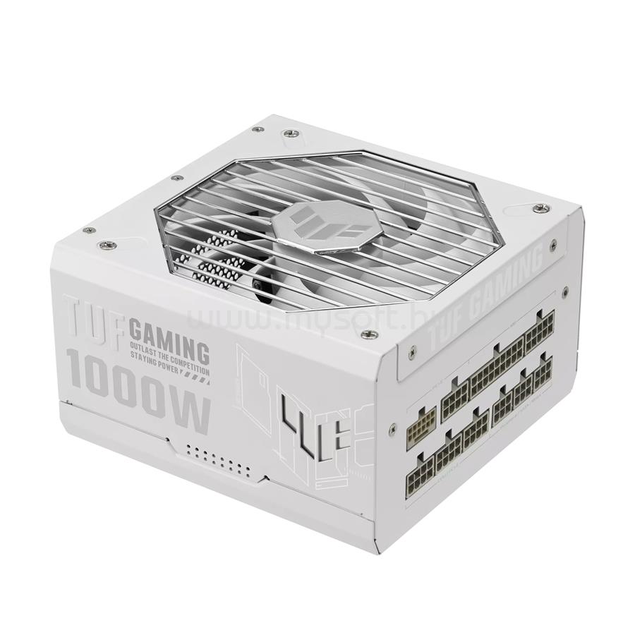 ASUS tápegység TUF-GAMING-1000G-WHITE 1000W moduláris 80+ Gold