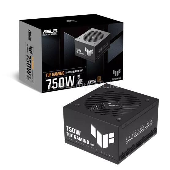 ASUS tápegység TUF Gaming 750W Bronze EVO moduláris 80+ Bronze