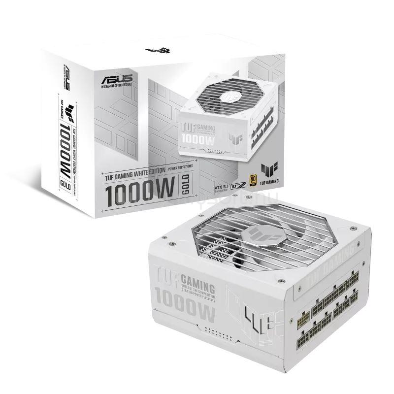 ASUS TUF Gaming 1000W Gold White Edition tápegység