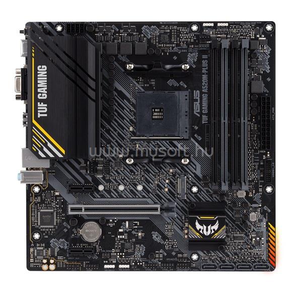 ASUS alaplap TUF GAMING A520M-PLUS II (AM4, mATX)