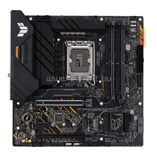 ASUS alaplap TUF GAMING B660M-PLUS WIFI D4 (LGA1700, mATX)