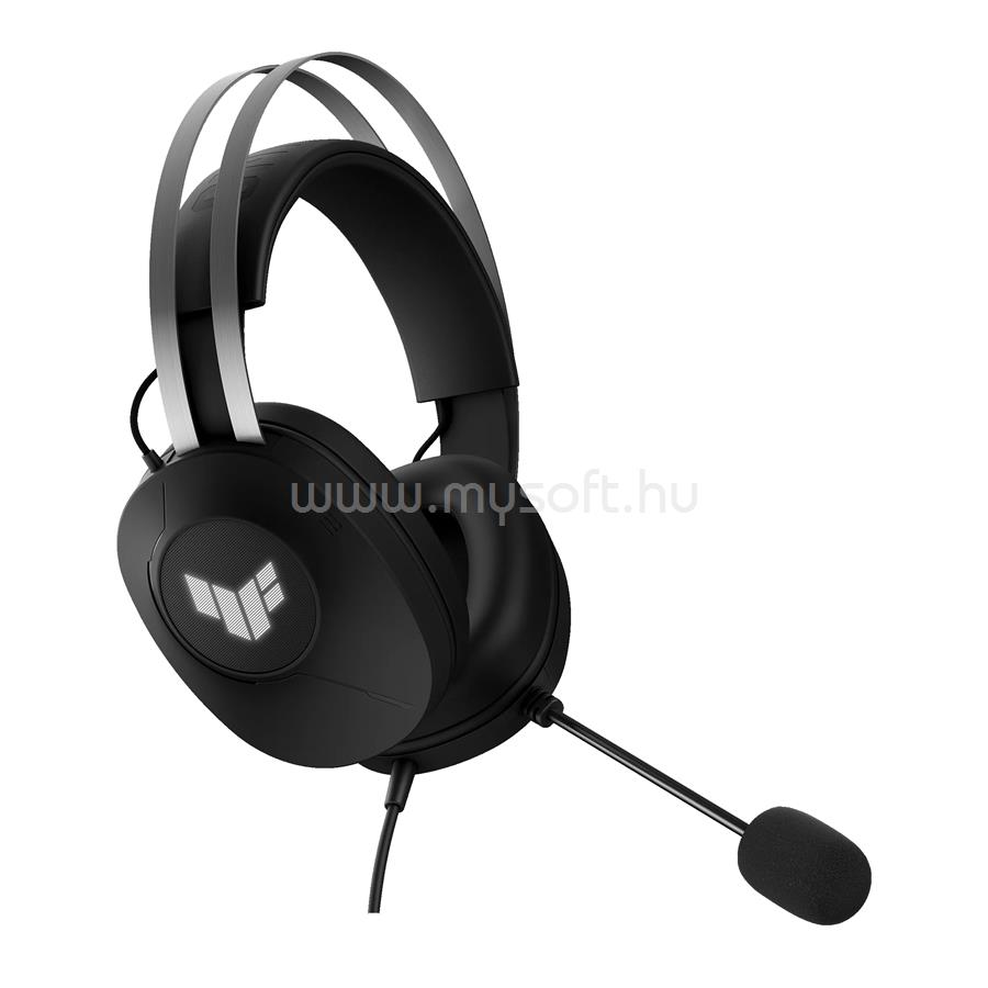 ASUS TUF GAMING H1 GEN II vezetékes gamer headset (fekete)