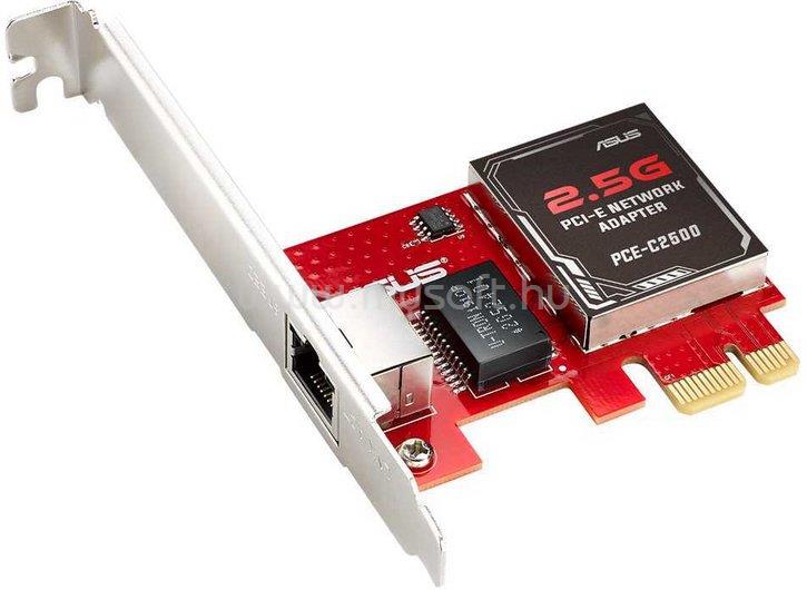 ASUS Vezetékes hálózati adapter PCI-Express 2.5Gbps, PCE-C2500