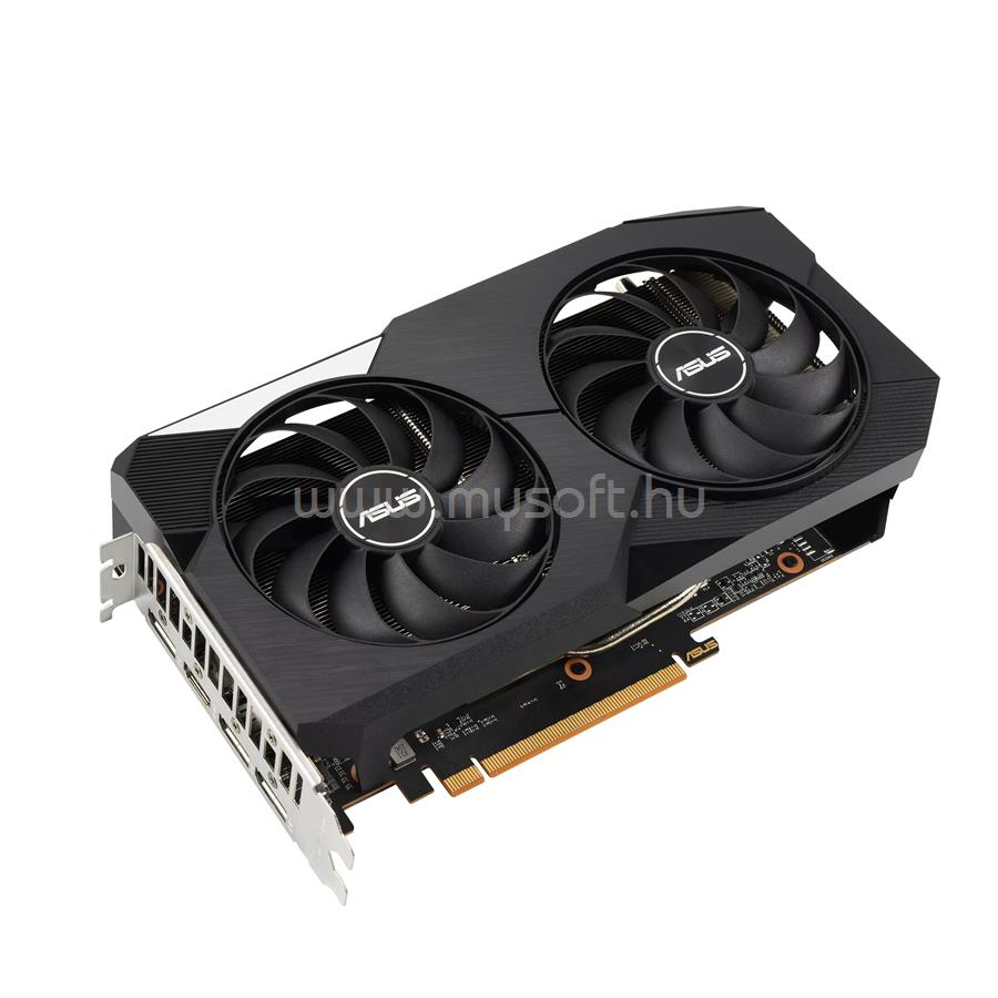 ASUS Videokártya AMD Radeon RX 6600 8GB DDR6 OC