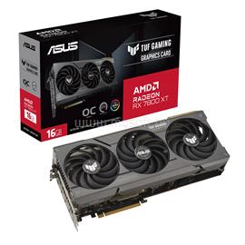ASUS Videokártya AMD Radeon RX 7800XT TUF Gaming 16GB GDDR6 OC TUF-RX7800XT-O16G_GAMING small