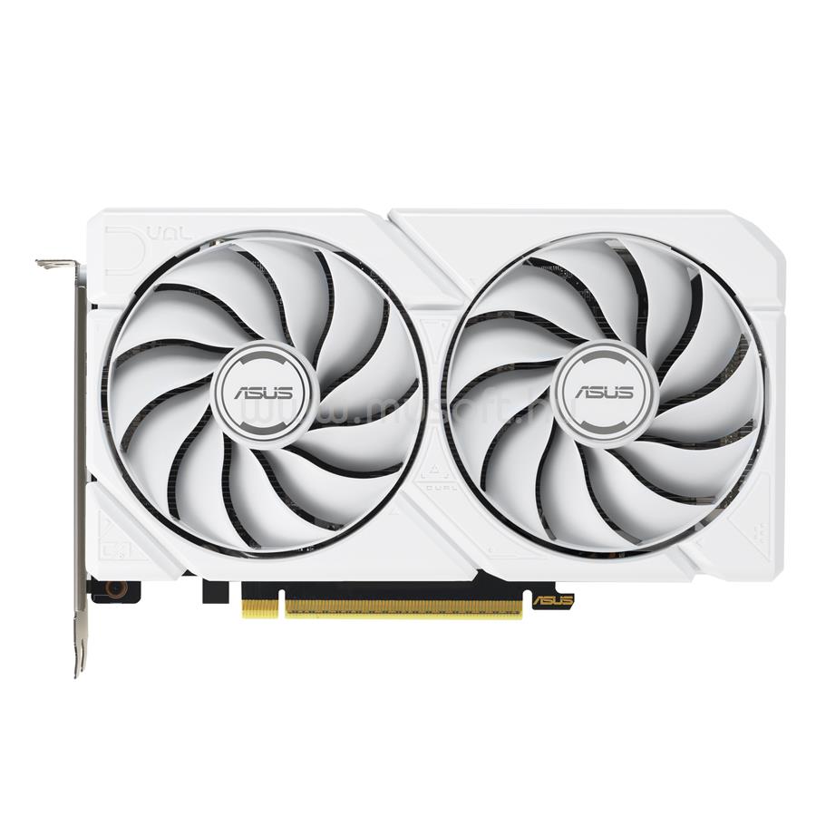 ASUS Videokártya AMD Radeon RX 9060 XT Dual White 16GB GDDR6
