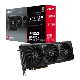 ASUS Videokártya AMD Radeon RX 9070 XT Prime 16GB GDDR6 OC PRIME-RX9070XT-O16G small