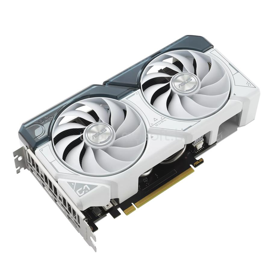 ASUS Videokártya nVidia GeForce DUAL RTX 4060 Ti White 8GB GDDR6